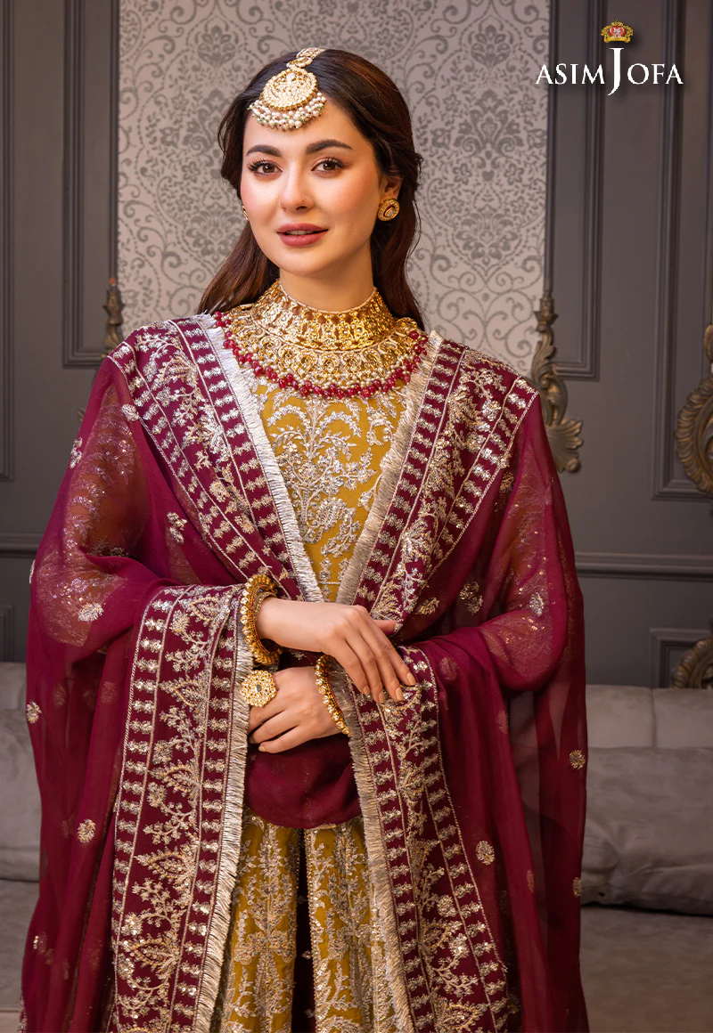 AJHJ-22 EMBROIDERED CHIFFON 3 PCS - Image 9