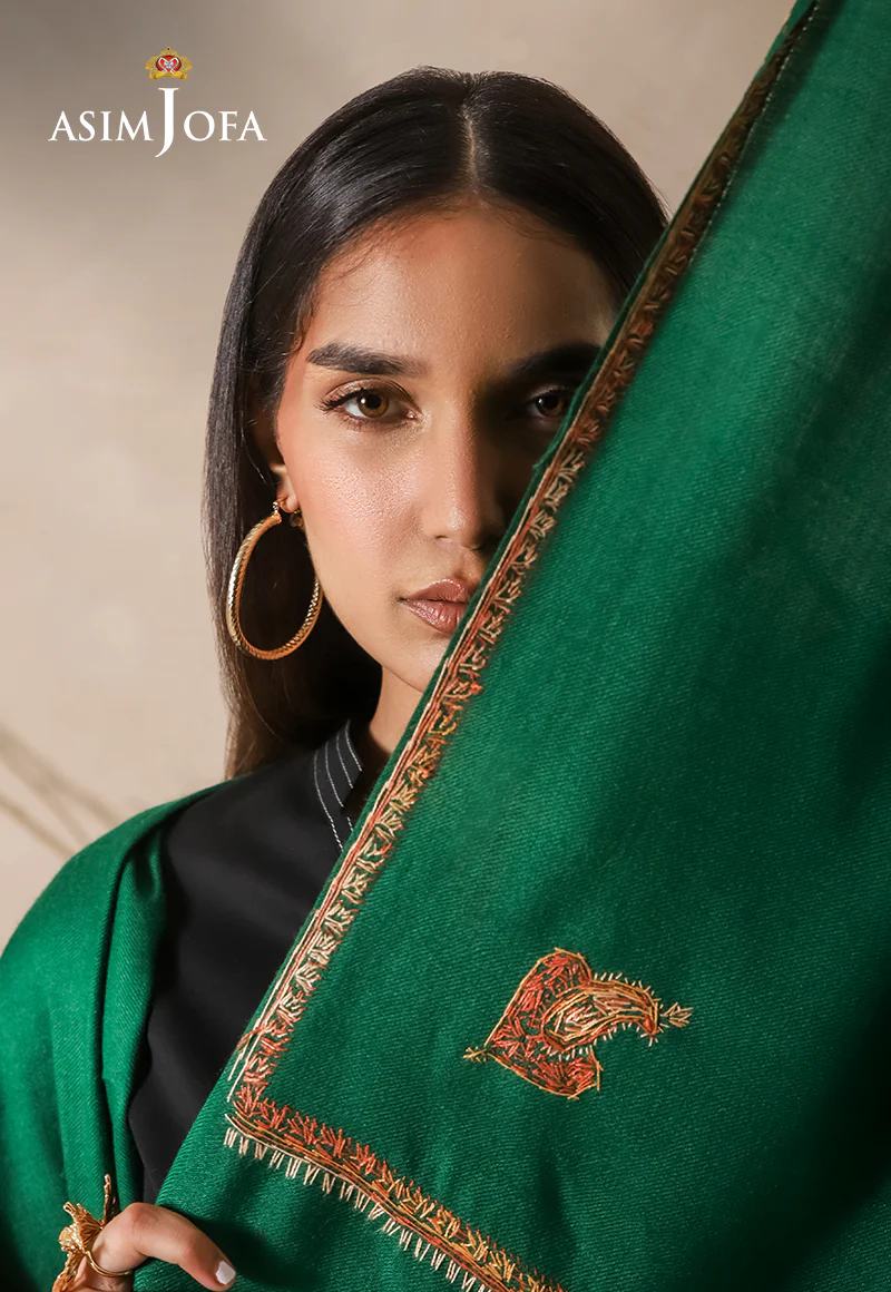 AJHS-09 KASHMIRI KANTHA SHAWL 1 PC - Image 3