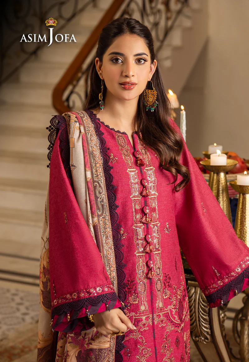 AJIW-04 EMBROIDERED KARANDI 3 PCS - Image 10