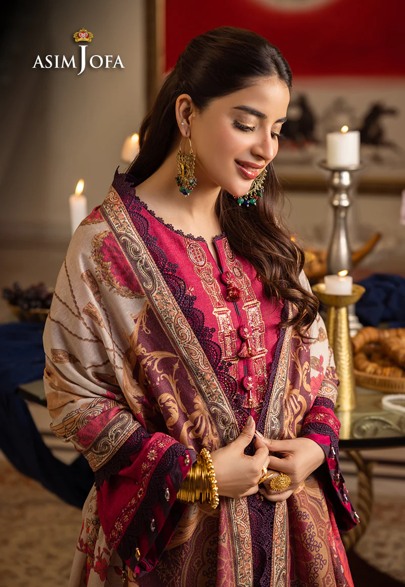 AJIW-04 EMBROIDERED KARANDI 3 PCS - Image 5