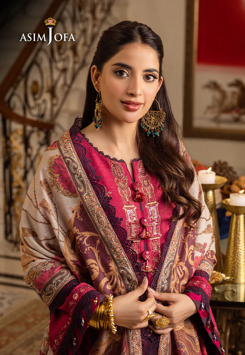 AJIW-04 EMBROIDERED KARANDI 3 PCS - Image 6