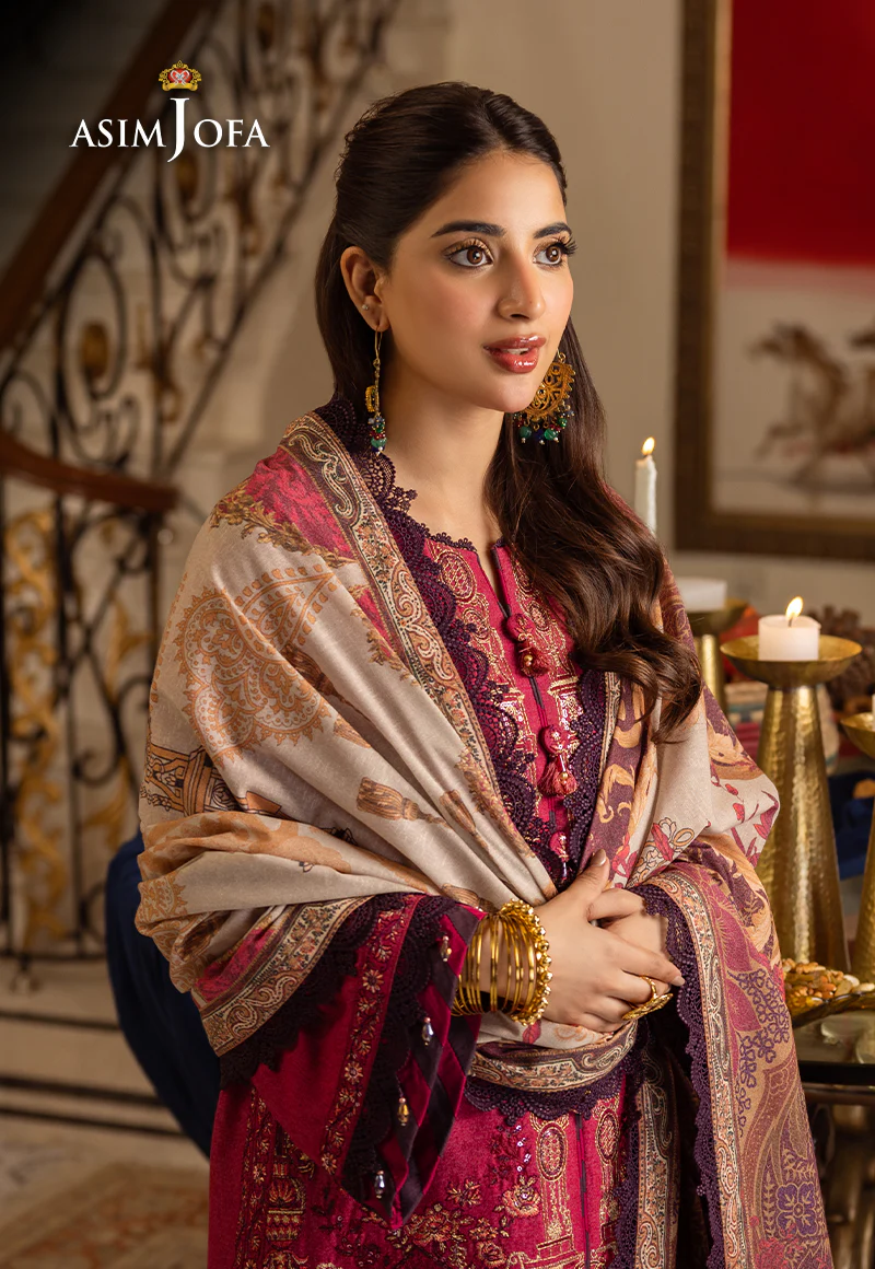 AJIW-04 EMBROIDERED KARANDI 3 PCS - Image 8