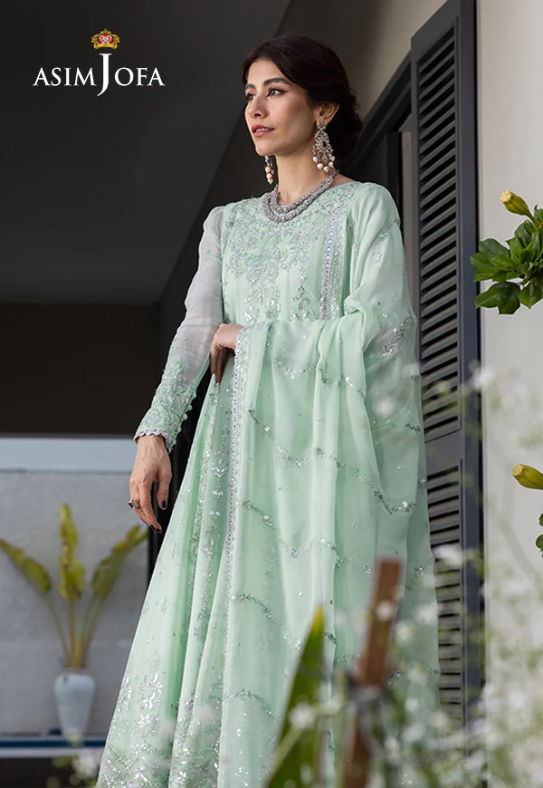 AJJH-04 EMBROIDERED CHIFFON 3 PCS - Image 3