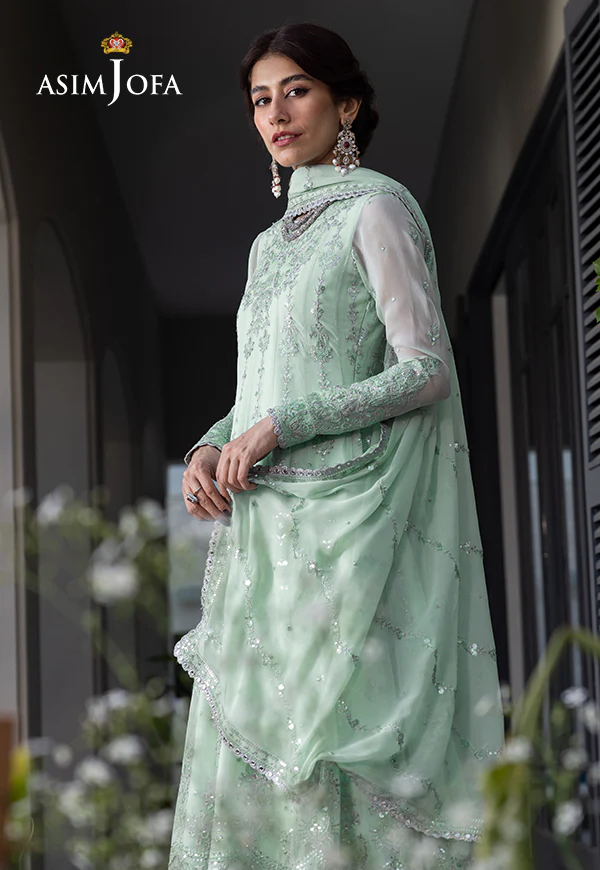 AJJH-04 EMBROIDERED CHIFFON 3 PCS - Image 9
