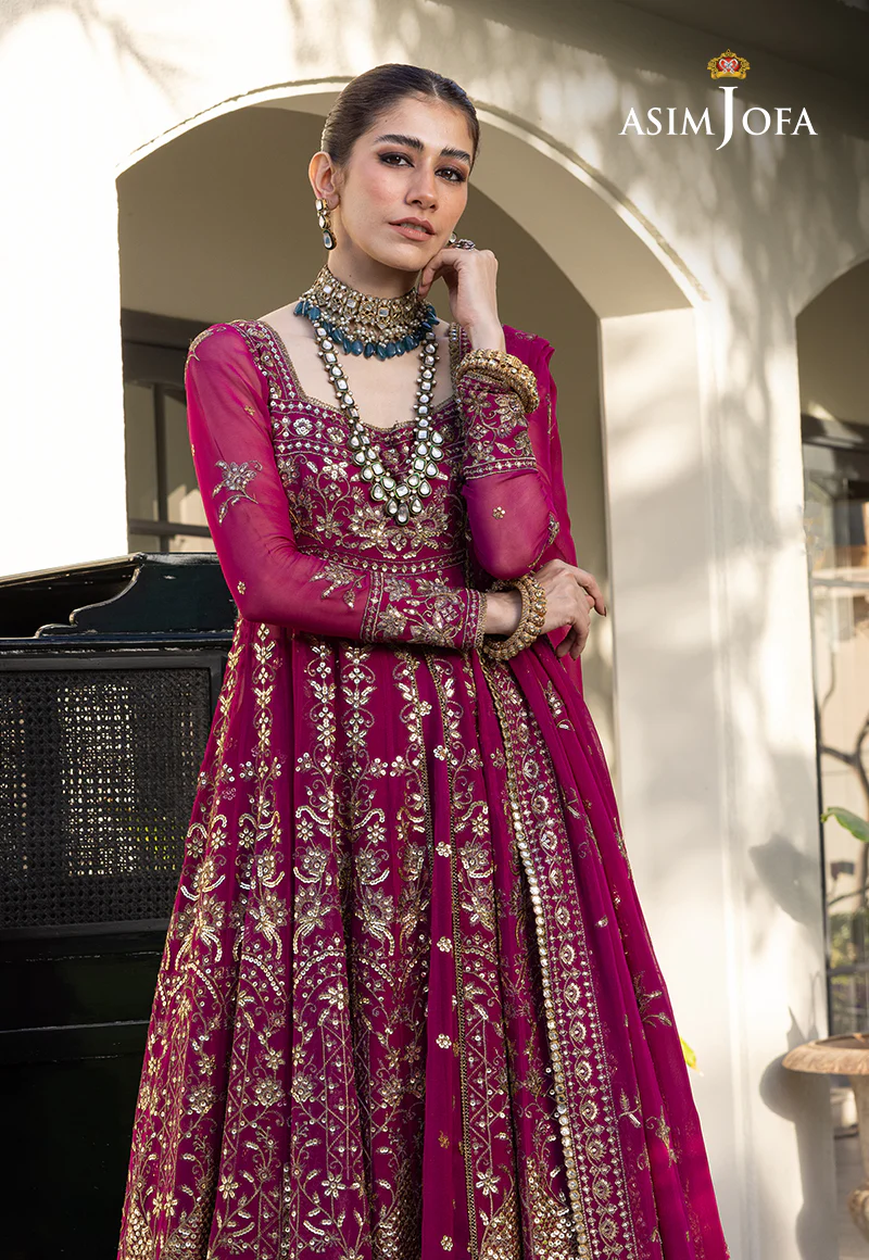 AJJH-05 EMBROIDERED CHIFFON 3 PCS - Image 4