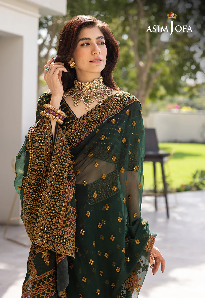 AJJH-06 EMBROIDERED CHIFFON 3 PCS - Image 3