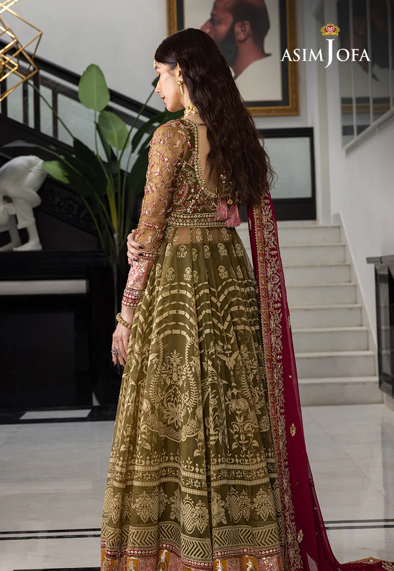 AJJHD-03 EMBROIDERED CHIFFON STITCHED 1 PC - Image 2