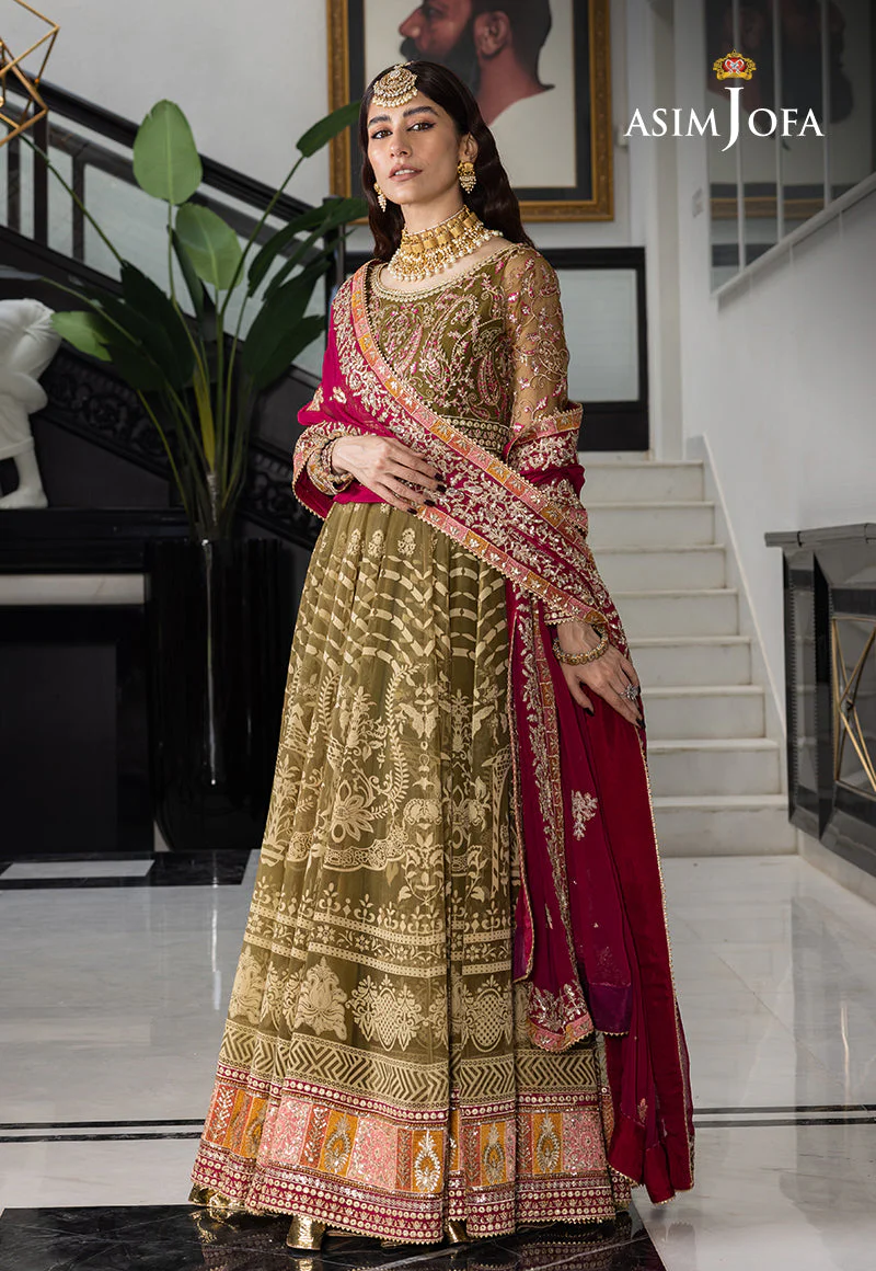 AJJHD-03 EMBROIDERED CHIFFON STITCHED 1 PC - Image 7