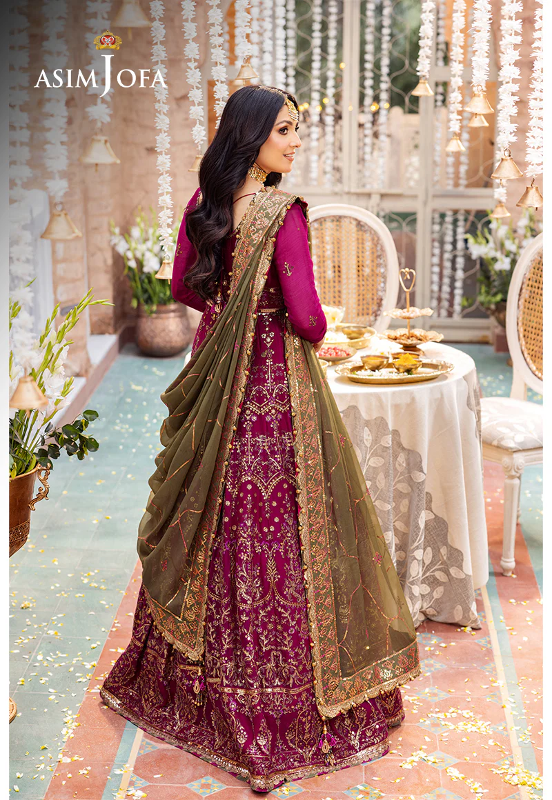 AJJJ-09 EMBROIDERED CHIFFON 3 PCS - Image 3