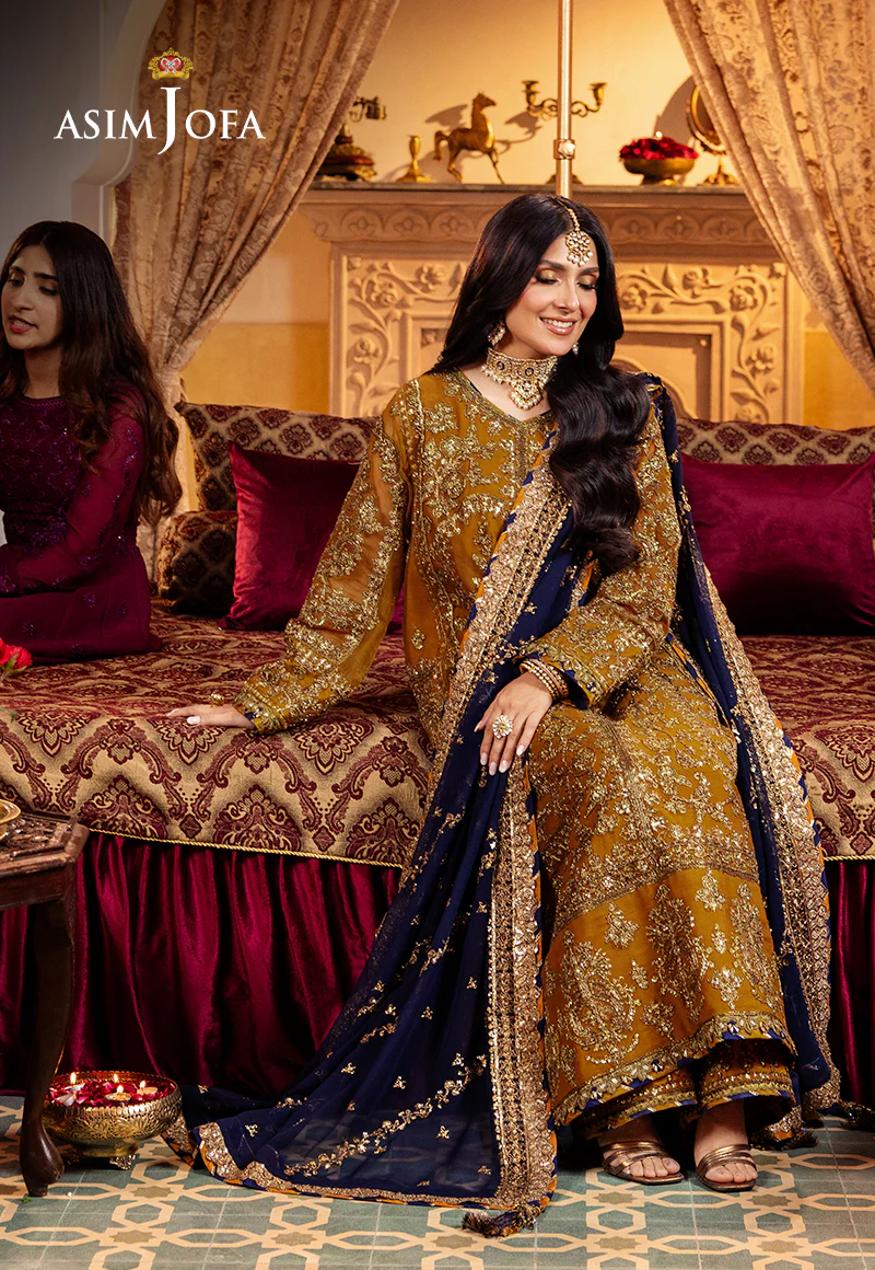 AJJJ-12 EMBROIDERED CHIFFON 3 PCS - Image 6
