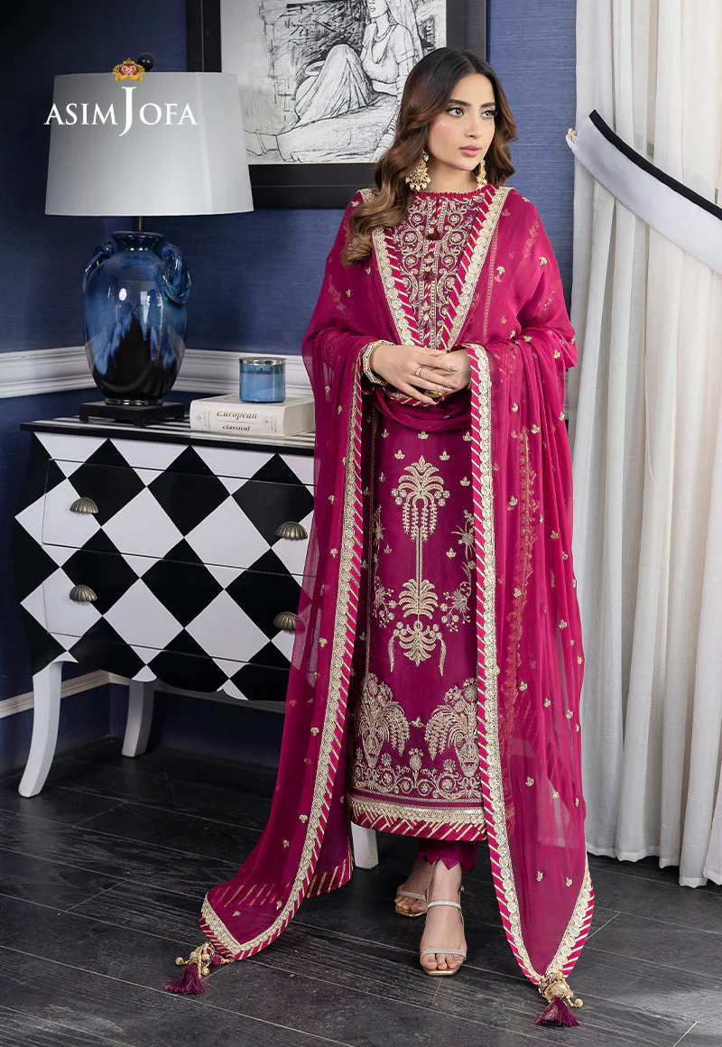 AJJMD-02 EMBROIDERED PAPER COTTON 3 PCS - Image 9