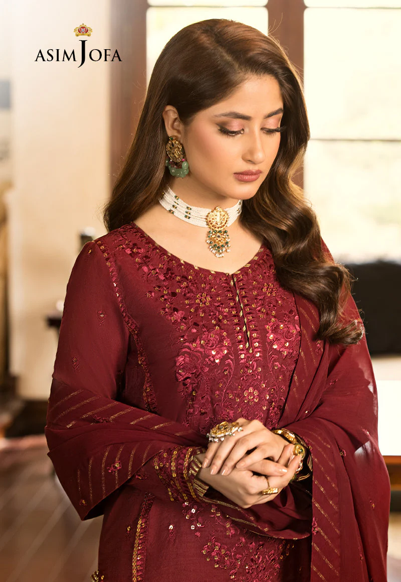 AJJMD-15 EMBROIDERED STITCHED 3 PCS - Image 5