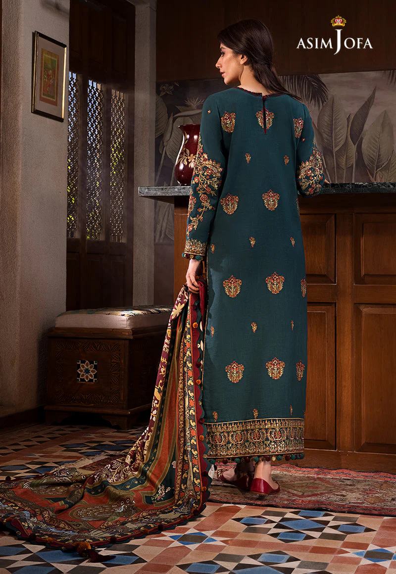 AJK-10 EMBROIDERED COTTON SLUB 3 PCS - Image 11