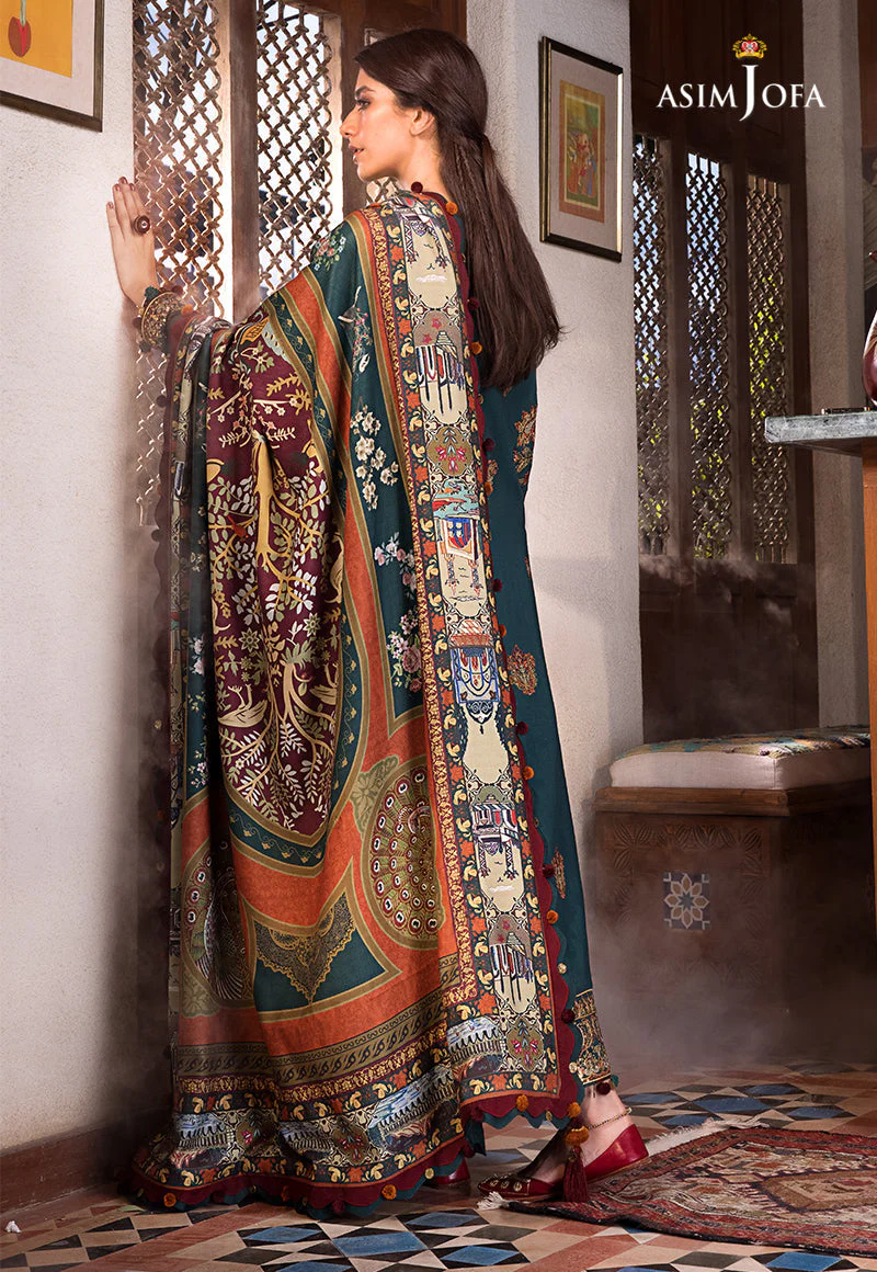 AJK-10 EMBROIDERED COTTON SLUB 3 PCS - Image 9