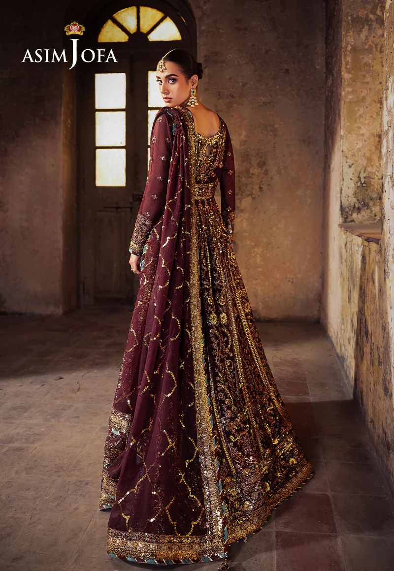 AJKB-08 EMBROIDERED CHIFFON 3 PCS - Image 2
