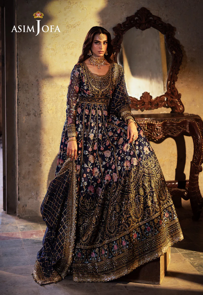 AJKB-09 EMBROIDERED CHIFFON 3 PCS - Image 3
