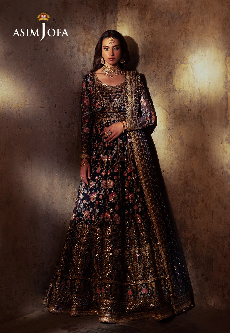 AJKB-09 EMBROIDERED CHIFFON 3 PCS - Image 4