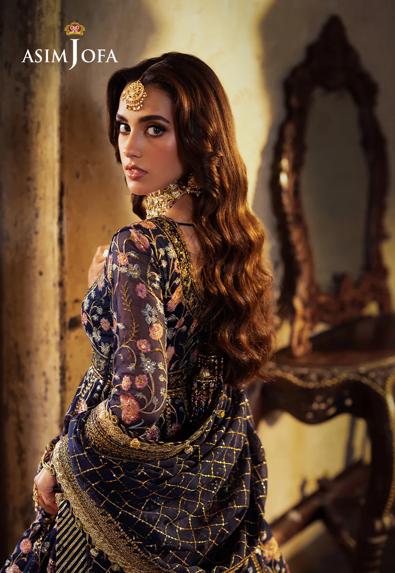 AJKB-09 EMBROIDERED CHIFFON 3 PCS - Image 8