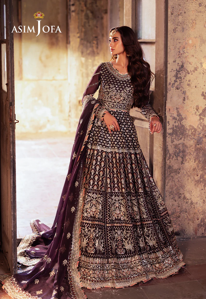 AJKB-10 EMBROIDERED CHIFFON 3 PCS - Image 4