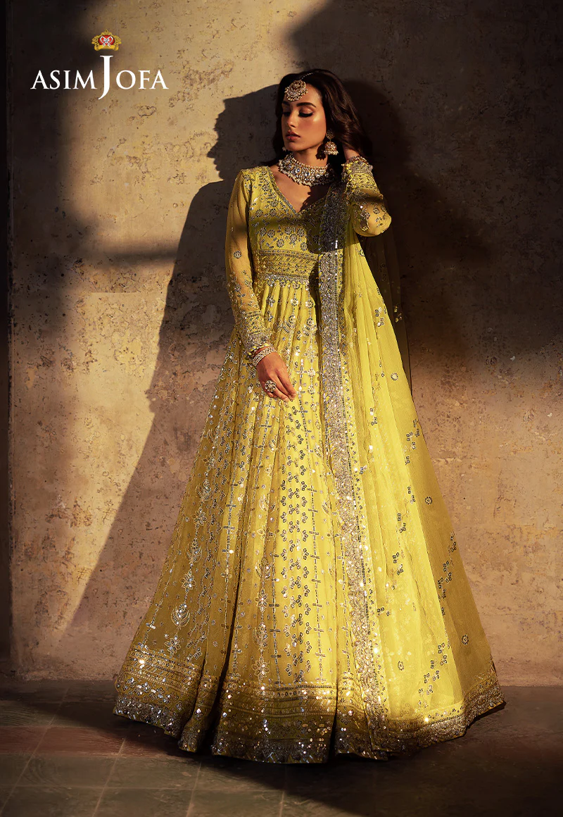 AJKB-12 EMBROIDERED CHIFFON 3 PCS - Image 4