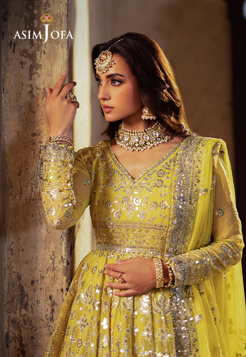 AJKB-12 EMBROIDERED CHIFFON 3 PCS - Image 5