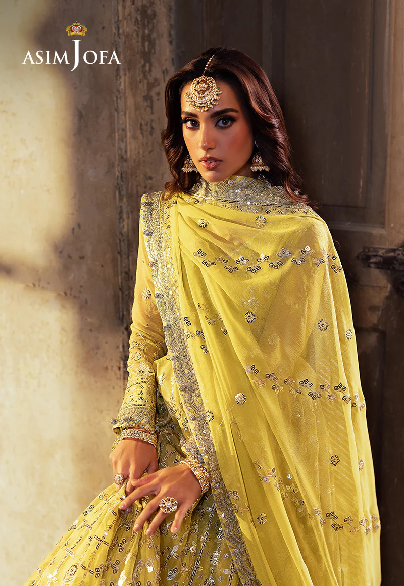 AJKB-12 EMBROIDERED CHIFFON 3 PCS - Image 6