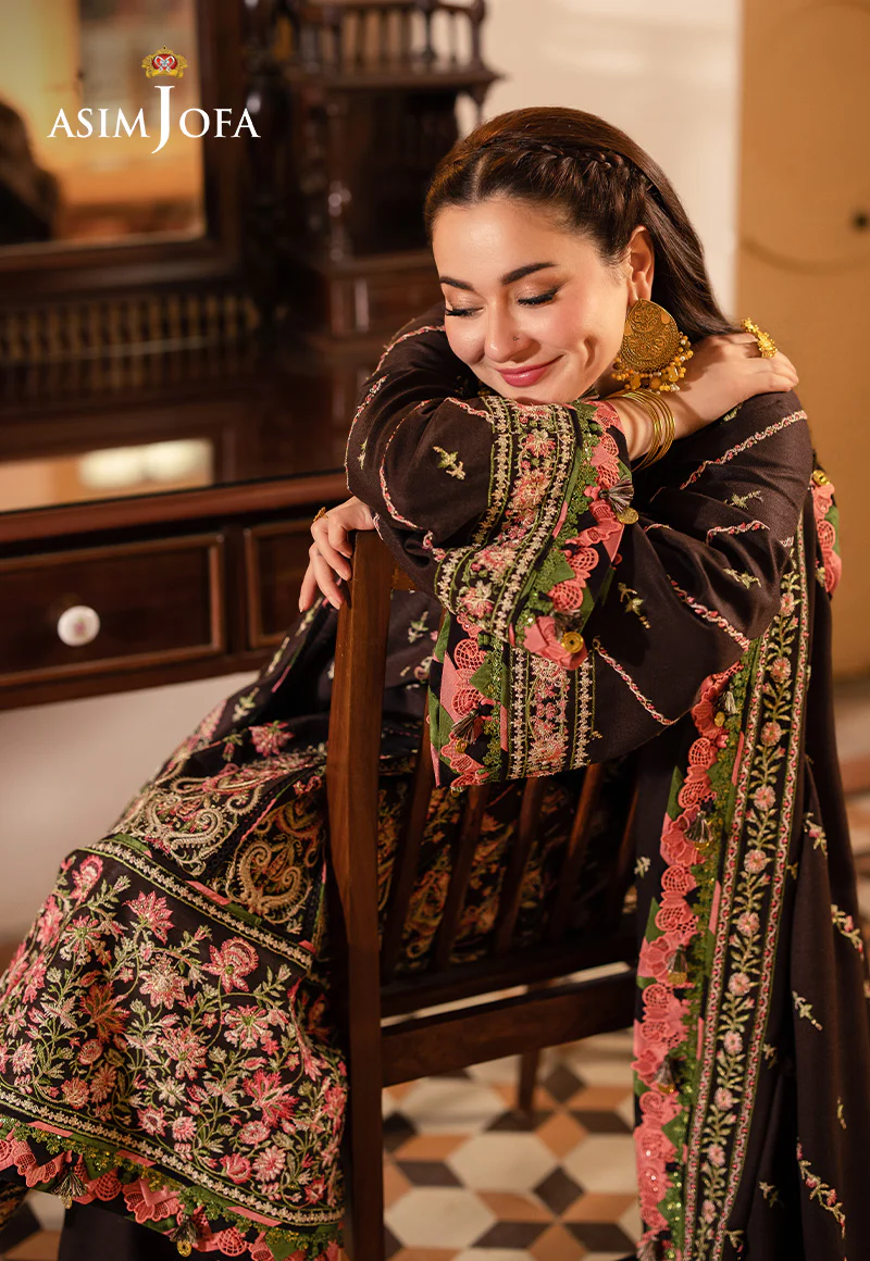 AJKI-09 EMBROIDERED TWILL 3 PC - Image 8