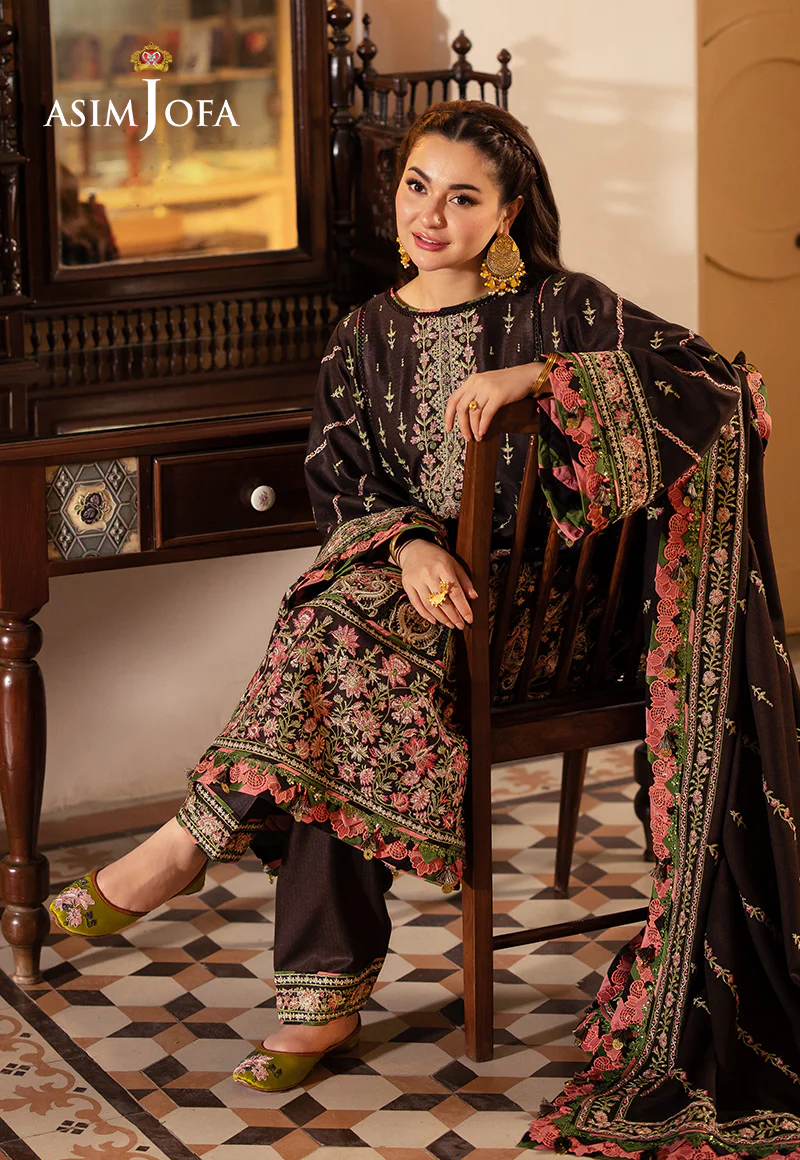 AJKI-09 EMBROIDERED TWILL 3 PC - Image 9