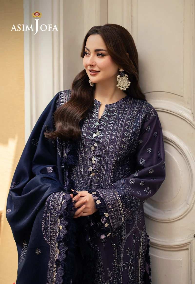 AJKID-05 EMBROIDERED TWILL STITCHED 3 PC - Image 5