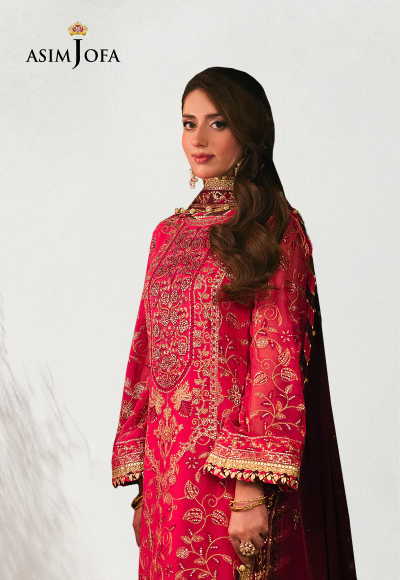 AJKK-11 EMBROIDERED CHIFFON 3 PCS - Image 3