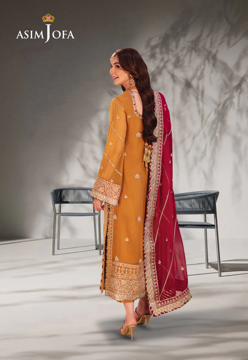 AJKK-12 EMBROIDERED CHIFFON 3 PCS - Image 2