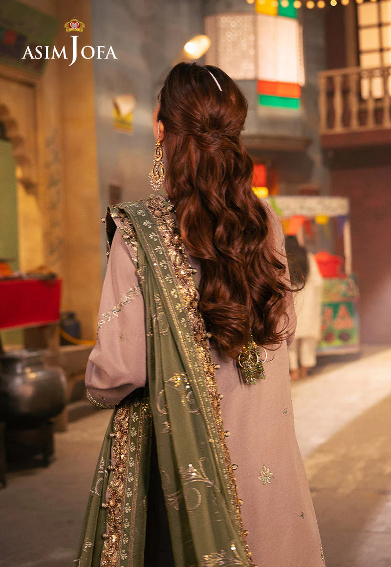 AJKKD-08 EMBROIDERED STITCHED 3 PCS - Image 7