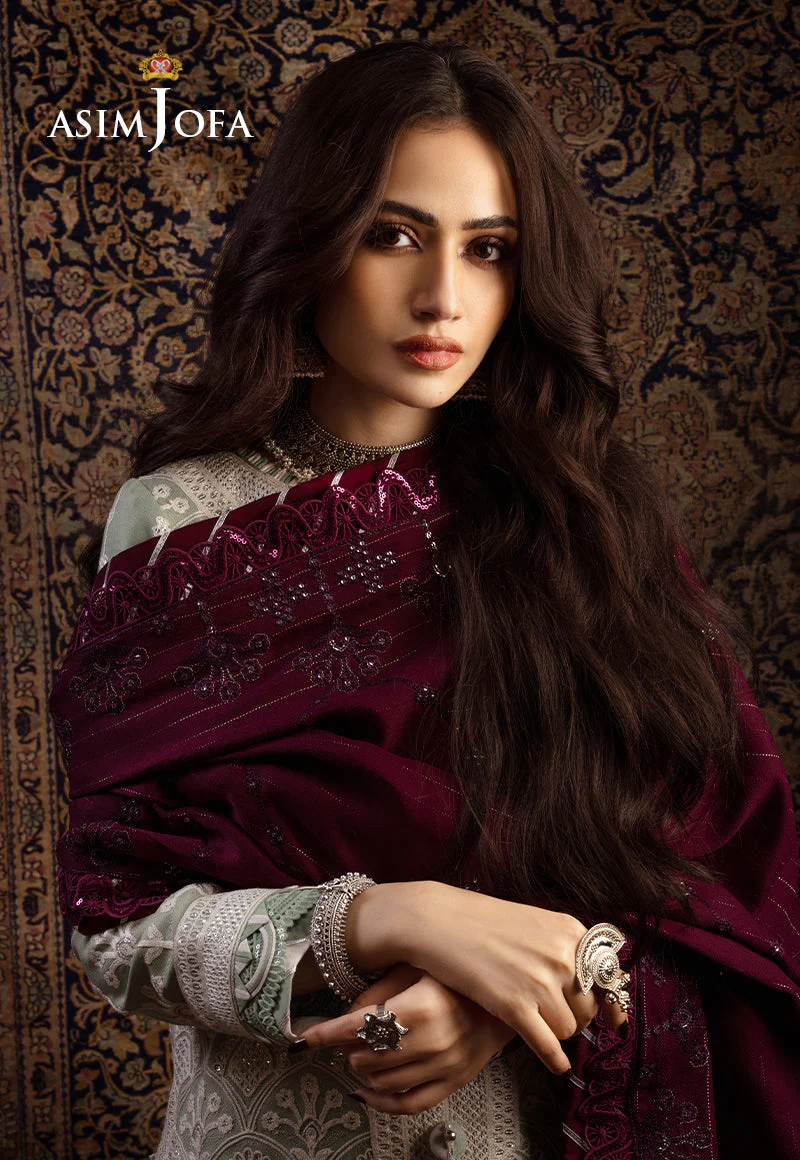 AJKTP-01 EMBROIDERED TWILL 3 PCS STITCHED - Image 6
