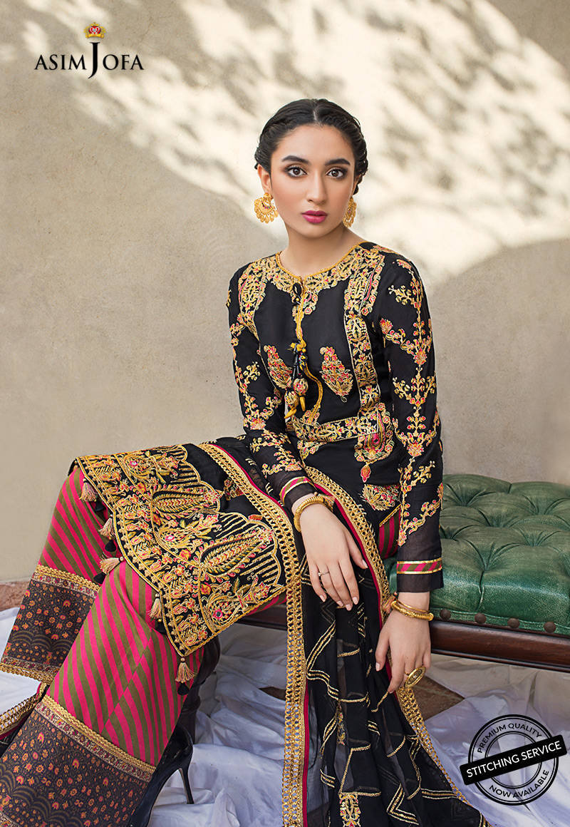 AJLED-15 EMBROIDERED STITCHED 3 PCS - Image 3