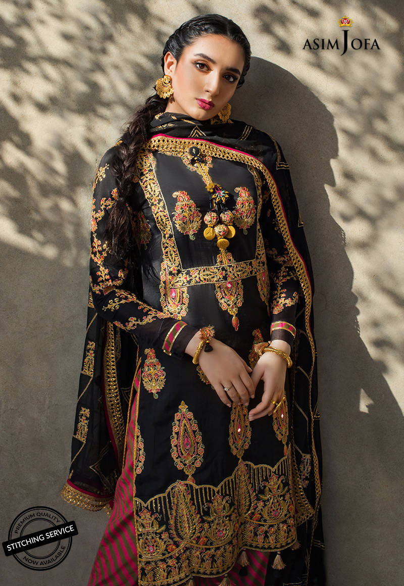 AJLED-15 EMBROIDERED STITCHED 3 PCS - Image 5