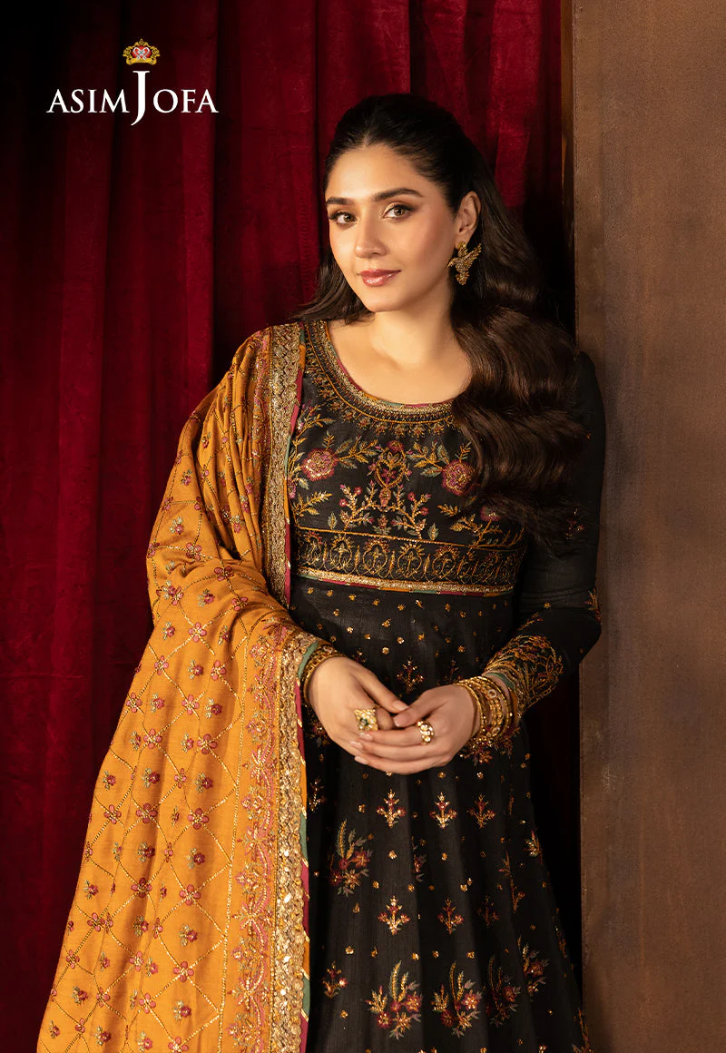 AJLFFD-19 Embroidered Silk Stitched 2 PCS - Image 3