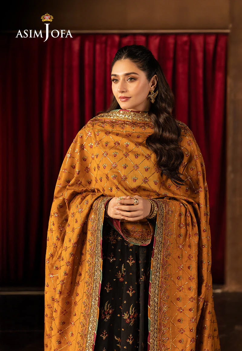 AJLFFD-19 Embroidered Silk Stitched 2 PCS - Image 4