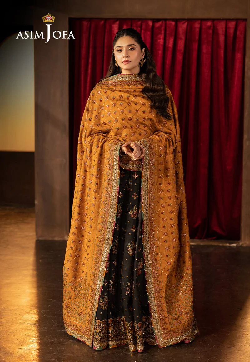 AJLFFD-19 Embroidered Silk Stitched 2 PCS - Image 5