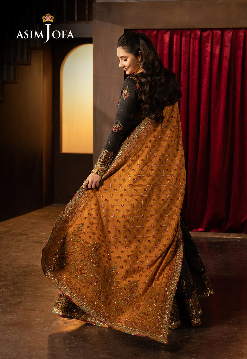 AJLFFD-19 Embroidered Silk Stitched 2 PCS - Image 7