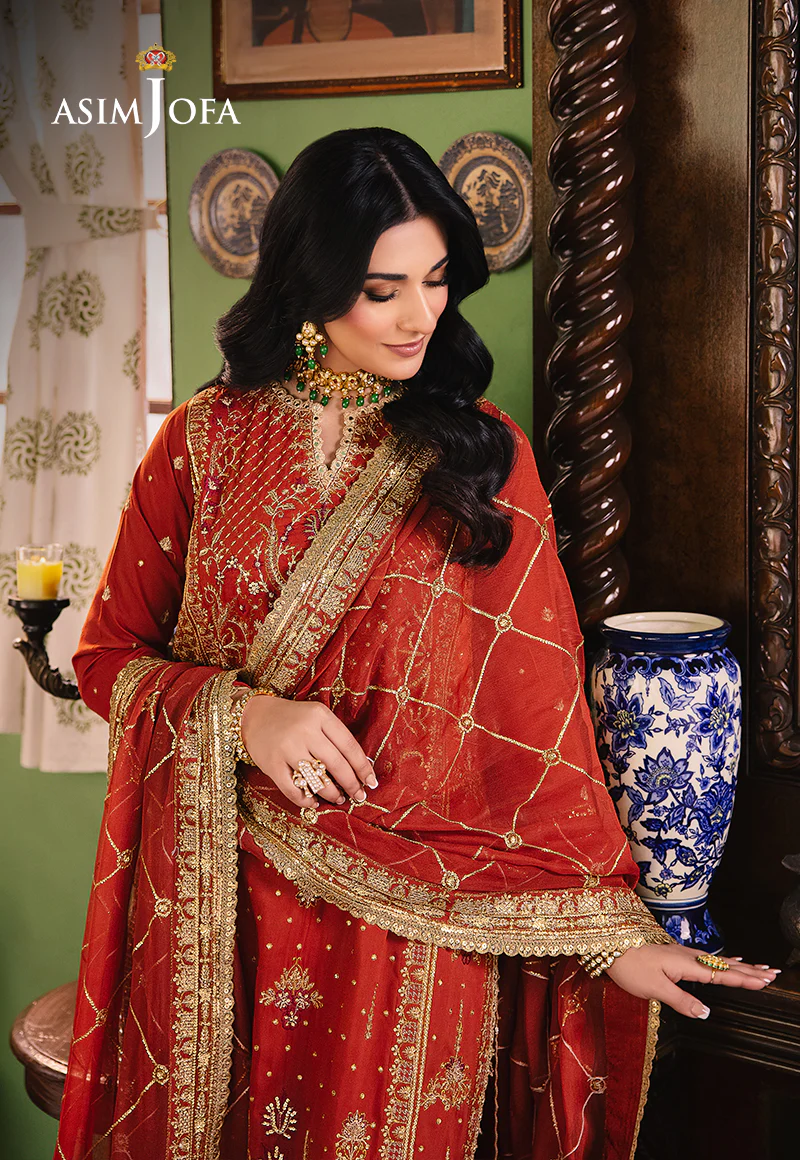 AJLP-04 EMBROIDERED TWISTED LAWN 3PCS - Image 9