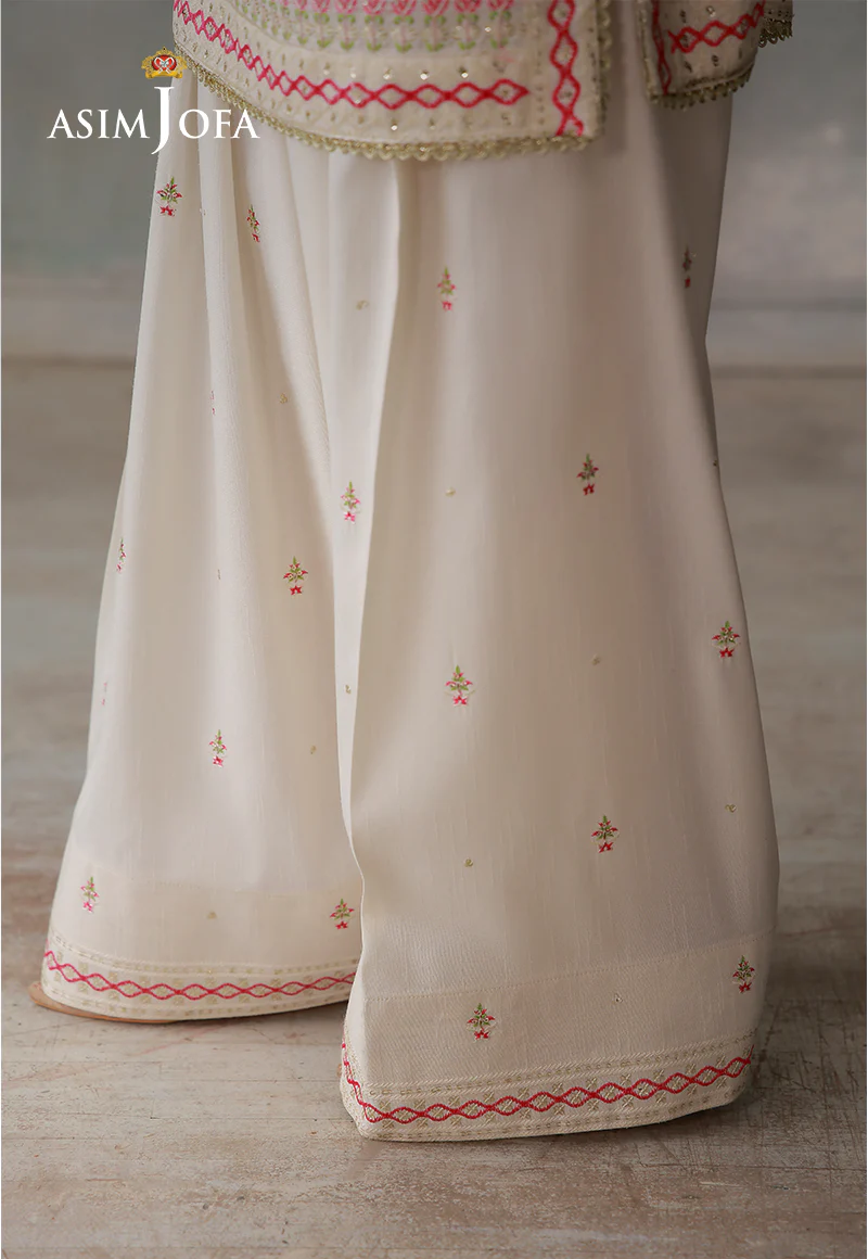 AJLPN-01 Embroidered Poly Silk Stitched 3pcs - Image 9