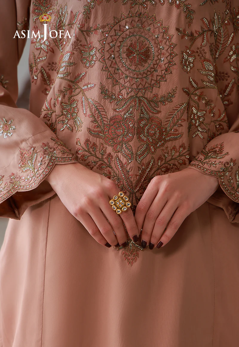 AJLPN-02 Embroidered Poly Silk Stitched 3pcs - Image 5