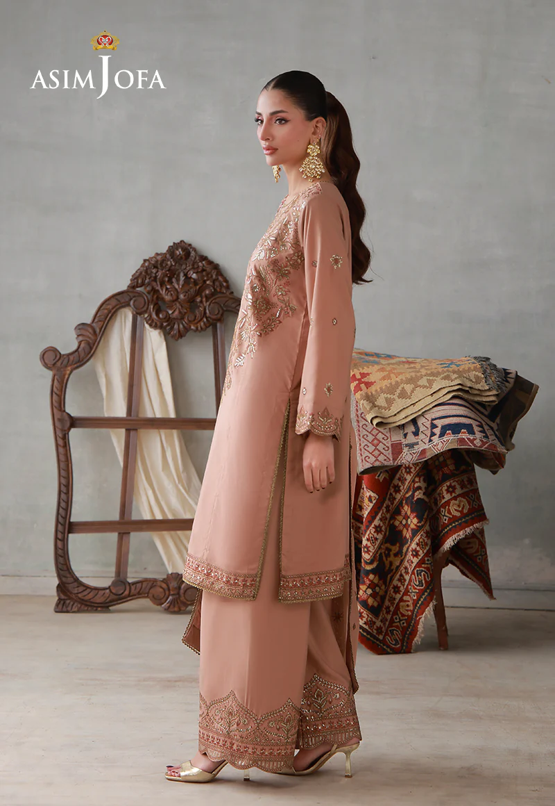 AJLPN-02 Embroidered Poly Silk Stitched 3pcs - Image 6