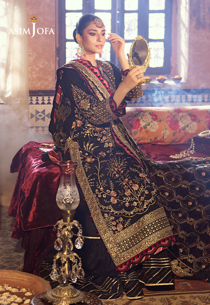 AJLR-17 EMBROIDERED LAWN 3 PCS - Image 6
