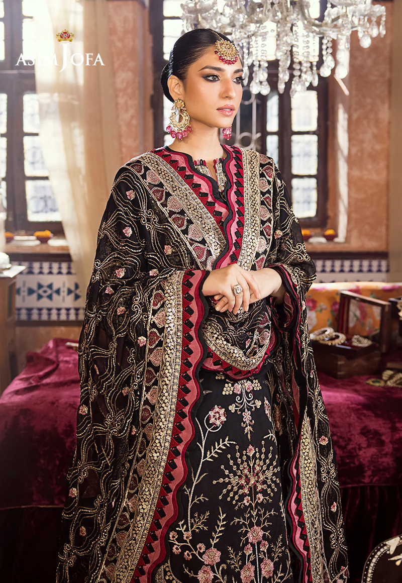 AJLR-17 EMBROIDERED LAWN 3 PCS - Image 8