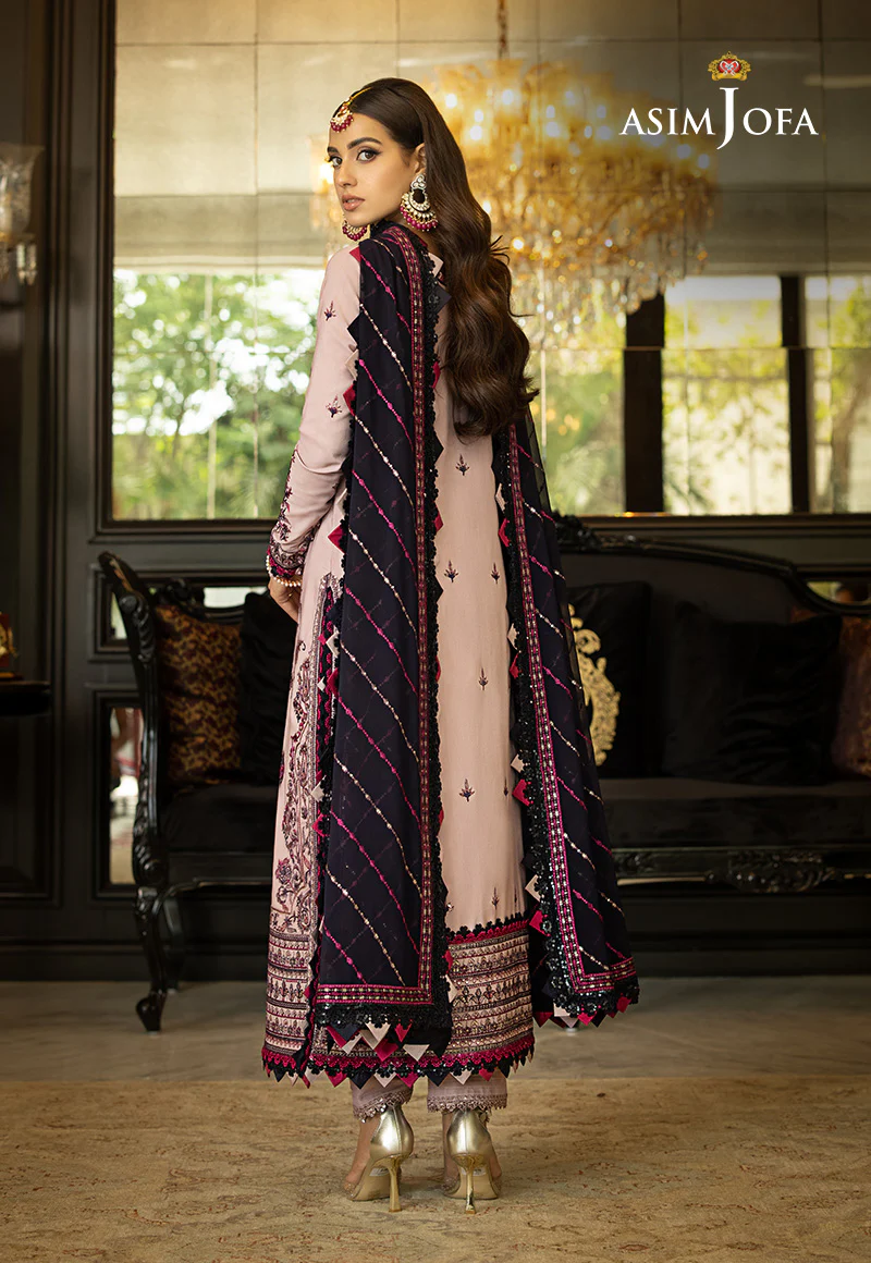 AJRN-20 EMBROIDERED LAWN SILK 3 PCS - Image 2