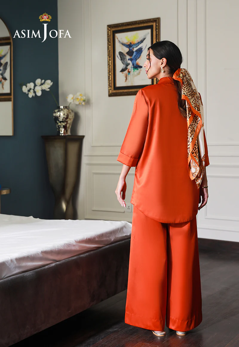 AJLW-08 SATIN SILK 2 PCS - Image 2