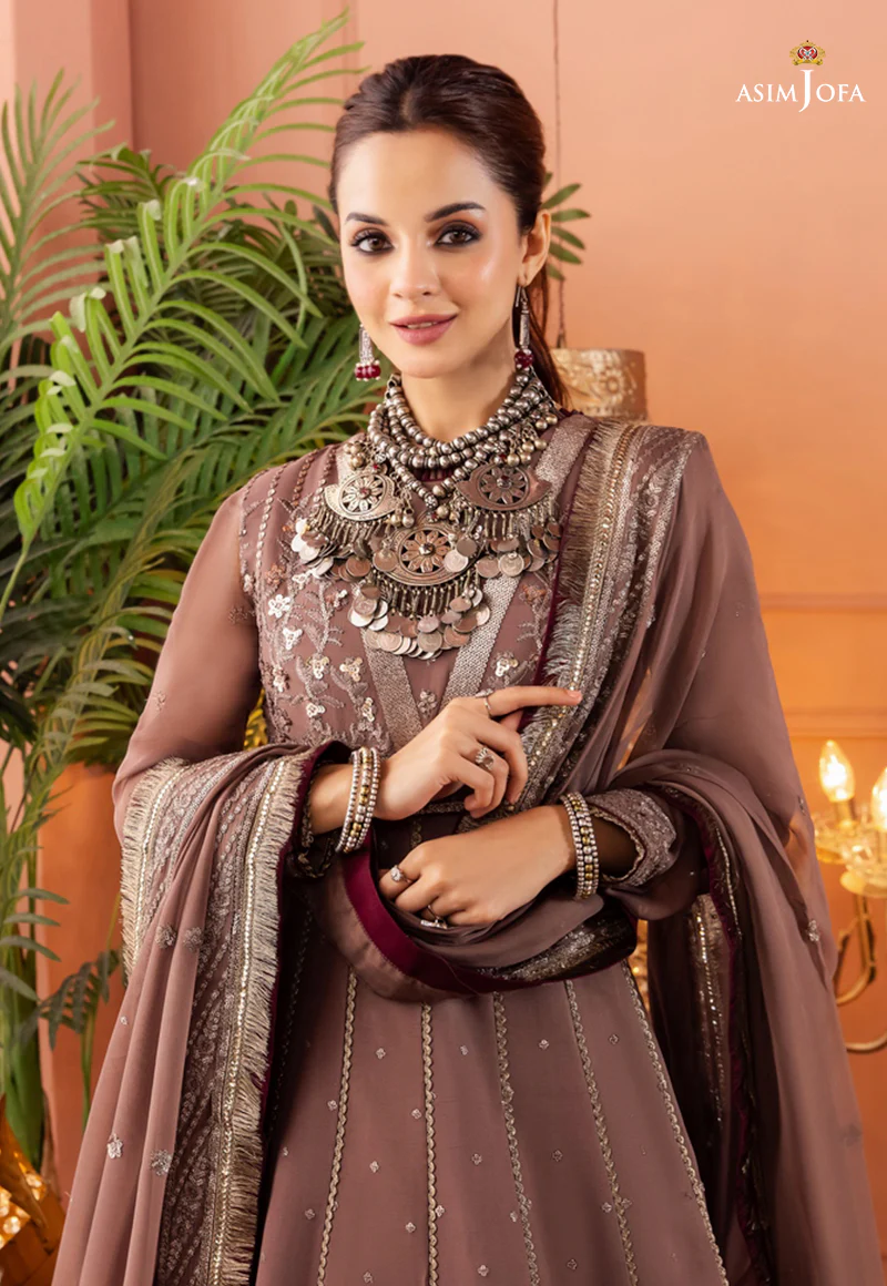 AJM-17 EMBROIDERED CHIFFON 3 PCS - Image 10