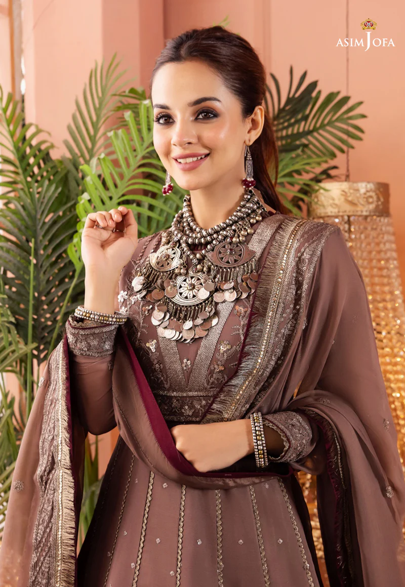 AJM-17 EMBROIDERED CHIFFON 3 PCS - Image 11