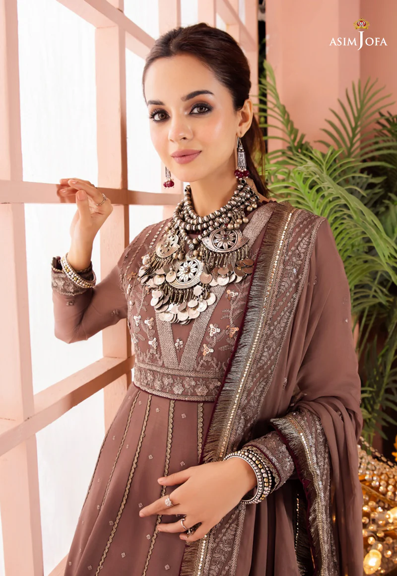 AJM-17 EMBROIDERED CHIFFON 3 PCS - Image 2